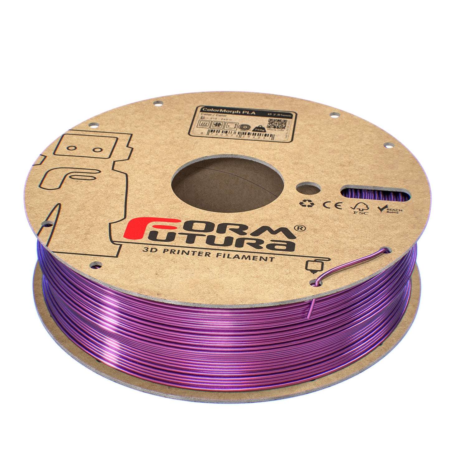 FormFutura HIGH GLOSS PLA COLORMORPH